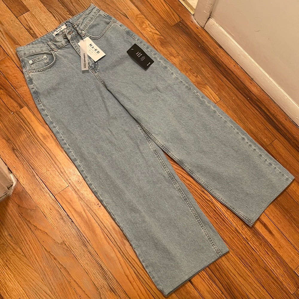 Brand new jeans. Wide leg